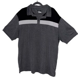 Ben Hogan Performance Men's Color Block Short Sleeve Polo Shirt XL